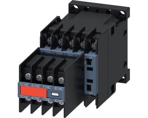 Siemens 3RH2244-4AM20 Вспомогательный контактор, 4но+4нз, AC 208 В, 50/60 Гц, типоразмер S00 Siemens 3RH2244-4AM20 Вспомогательный контактор, 4но+4нз, AC 208 В, 50/60 Гц, типоразмер S00