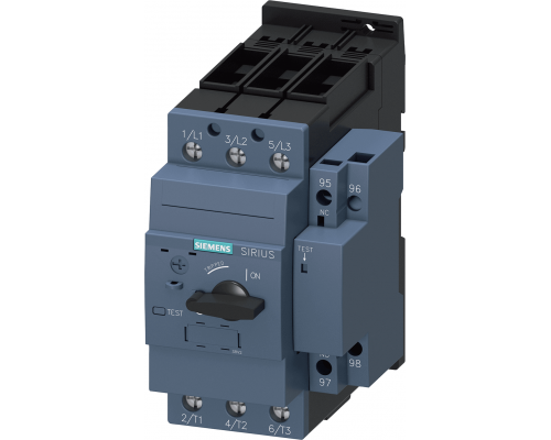 Siemens 3RV2131-4PA10 Выключатель автоматический для электродвигателя, s2, класс 10, 28…36а, 520a, винтовые клеммы Siemens 3RV2131-4PA10 Выключатель автоматический для электродвигателя, s2, класс 10, 28…36а, 520a, винтовые клеммы