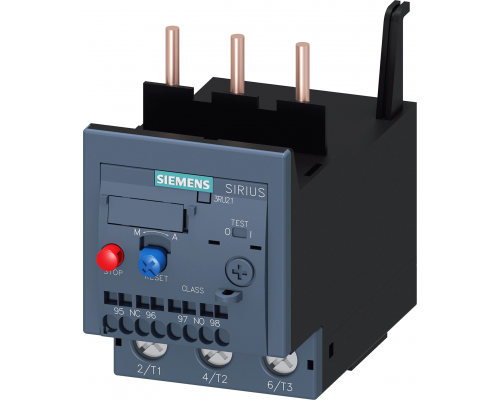 Siemens 3RU2136-4JD0 Реле перегрузки для электродвигателя, класс 10, типоразмер S2, 54…65 А Siemens 3RU2136-4JD0 Реле перегрузки для электродвигателя, класс 10, типоразмер S2, 54…65 А
