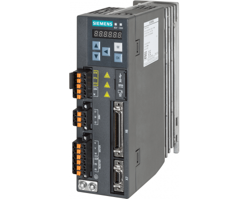 Siemens 6SL3210-5FB10-4UA1 Частотное преобразование Sinamics V90, 200-240 В, 0,4 кВт, IP20, 55x170x170 Siemens 6SL3210-5FB10-4UA1 Частотное преобразование Sinamics V90, 200-240 В, 0,4 кВт, IP20, 55x170x170