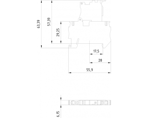 Siemens 8WH6000-1GG08 Клемма предохранителя, 5x20 мм, 4 мм², ширина 6,2 мм, цвет черный Siemens 8WH6000-1GG08 Клемма предохранителя, 5x20 мм, 4 мм², ширина 6,2 мм, цвет черный