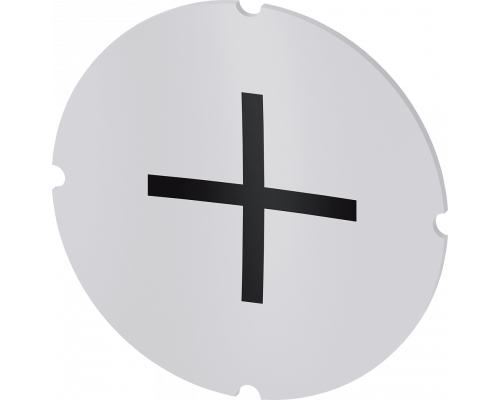 Siemens 3SU1900-0AB71-0QX0 Сменный маркер для кнопок с подсветкой, круглый, молочного цвета с черной надписью, increase, plus Siemens 3SU1900-0AB71-0QX0 Сменный маркер для кнопок с подсветкой, круглый, молочного цвета с черной надписью, increase, plus