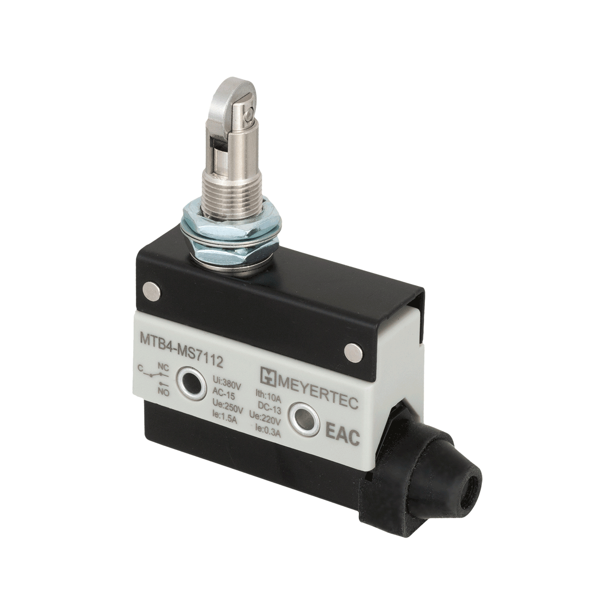 MTB4-MS7112 Выключатель концевой, IP54, поперечный нажимной ролик MTB4-MS7112 Выключатель концевой, IP54, поперечный нажимной ролик