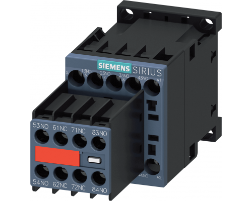 Siemens 3RH2262-1AP00 Вспомогательный контактор, 6но+2нз, 230V, 50/60 Гц, типоразмер S00, винтовые клеммы Siemens 3RH2262-1AP00 Вспомогательный контактор, 6но+2нз, 230V, 50/60 Гц, типоразмер S00, винтовые клеммы
