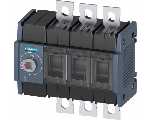 Siemens 3KD3230-0NE10-0 Выключатель-разъединитель 125А, трехполюсный, монтаж на передней панели, левосторонний базовый блок без ручки, плоские клеммы, включающие фазовые барьеры Siemens 3KD3230-0NE10-0 Выключатель-разъединитель 125А, трехполюсный, монтаж на передней панели, левосторонний базовый блок без ручки, плоские клеммы, включающие фазовые барьеры