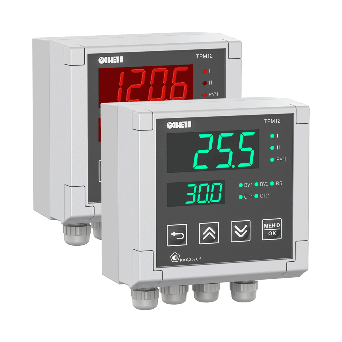 ОВЕН ТРМ12 ПИД-регулятор для задвижек с RS-485 ОВЕН ТРМ12 ПИД-регулятор для задвижек с RS-485