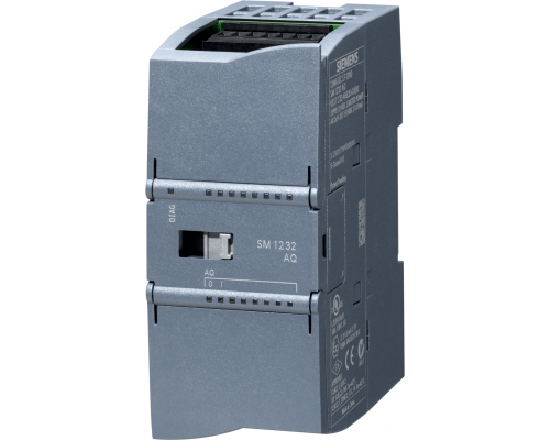 Siemens 6ES7232-4HB32-0XB0 Модуль аналогового вывода Simatic S7-1200, 2 AO, +/-10В/0-20mA, 13-14 бит Siemens 6ES7232-4HB32-0XB0 Модуль аналогового вывода Simatic S7-1200, 2 AO, +/-10В/0-20mA, 13-14 бит