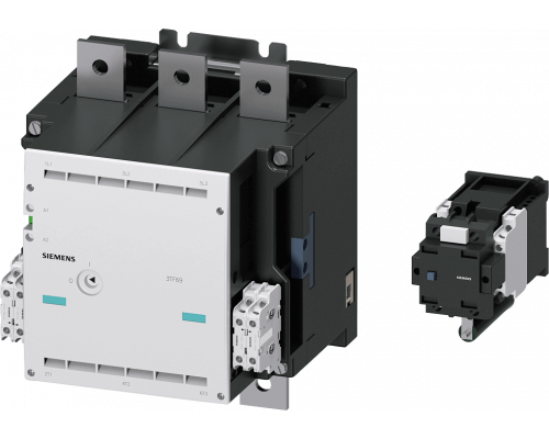 Siemens 3TF6933-1DF4 Контактор 14, 3-полюса, AC-3, 450 кВт, 400/380 В (690 В), с дополнительными контактами 33 (3но+3нз) Siemens 3TF6933-1DF4 Контактор 14, 3-полюса, AC-3, 450 кВт, 400/380 В (690 В), с дополнительными контактами 33 (3но+3нз)
