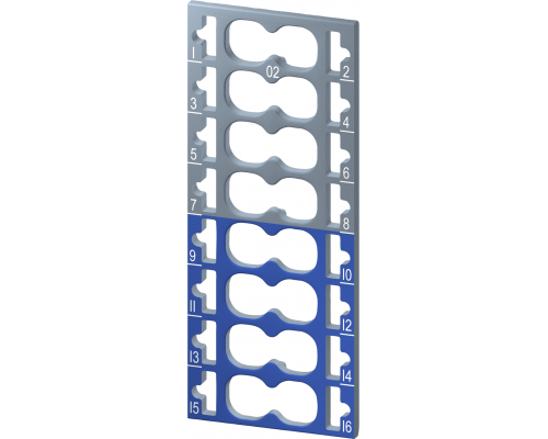 Siemens 6ES7193-6CP02-2MA0 Система маркировки Simatic ET 200SP, 10 бирок, 8 серых + 8 синих, для модулей CC02 Siemens 6ES7193-6CP02-2MA0 Система маркировки Simatic ET 200SP, 10 бирок, 8 серых + 8 синих, для модулей CC02