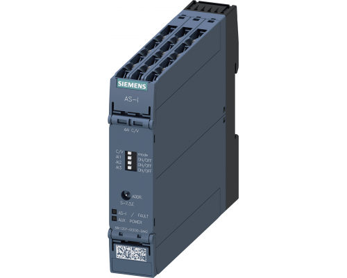 Siemens 3RK1207-0CE00-2AA2 Модуль ввода аналоговый Slimline Compact SC22.5, IP20, 4 вх-c/v Siemens 3RK1207-0CE00-2AA2 Модуль ввода аналоговый Slimline Compact SC22.5, IP20, 4 вх-c/v