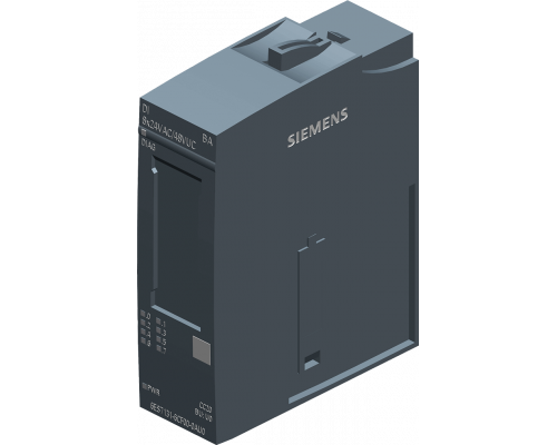 Siemens 6ES7131-6CF00-0AU0 Модуль дискретных входов Simatic ET 200SP, 8 каналов, 24 В AC/48 В UC Siemens 6ES7131-6CF00-0AU0 Модуль дискретных входов Simatic ET 200SP, 8 каналов, 24 В AC/48 В UC