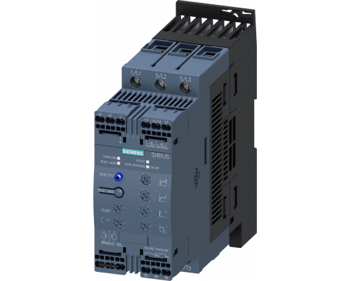 Siemens 3RW4037-2BB14 Устройство плавного пуска, типоразмер S2, 63A, 30 кВт/400V, 40 град. Siemens 3RW4037-2BB14 Устройство плавного пуска, типоразмер S2, 63A, 30 кВт/400V, 40 град.
