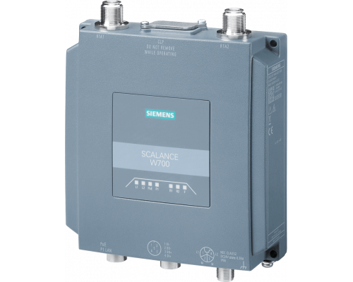 Siemens 6GK5766-1GE00-7DA0 Точка доступа Iwlan, 2.4/5 ГГц, Wi-Fi 6 (802.11ax), 2x N-Connect, 1x 10/100/1000 Мбит/с, IP65, -30...+60 °C Siemens 6GK5766-1GE00-7DA0 Точка доступа Iwlan, 2.4/5 ГГц, Wi-Fi 6 (802.11ax), 2x N-Connect, 1x 10/100/1000 Мбит/с, IP65, -30...+60 °C