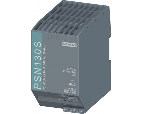 Siemens 3RX9513-0AA00 Блок питания для AS-i, вход 120/230 В AC, выход 30 В DC, 8 А, IP20 Siemens 3RX9513-0AA00 Блок питания для AS-i, вход 120/230 В AC, выход 30 В DC, 8 А, IP20