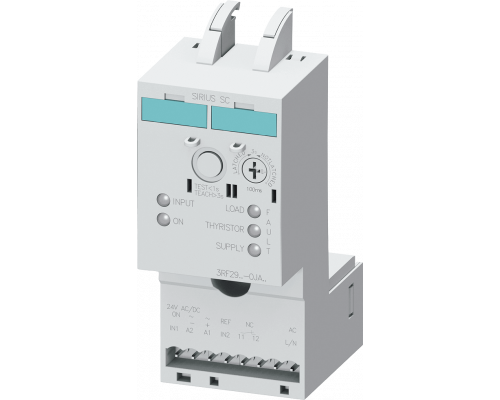 Siemens 3RF2916-0JA16-1KK0 Полупроводниковое реле/контактор с контролем тока накала, диапазоном 16 А/40 °C, 400–600 В/24 В ac/dc Siemens 3RF2916-0JA16-1KK0 Полупроводниковое реле/контактор с контролем тока накала, диапазоном 16 А/40 °C, 400–600 В/24 В ac/dc