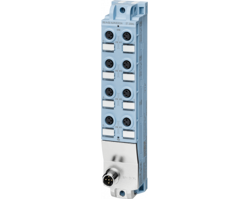 Siemens 6ES7143-5BF00-0BL0 Модуль IO-Link, дискретные входы/выходы DIQ 4+DQ 4x 24 V DC/0.5 A, подключение 8xM8 Siemens 6ES7143-5BF00-0BL0 Модуль IO-Link, дискретные входы/выходы DIQ 4+DQ 4x 24 V DC/0.5 A, подключение 8xM8