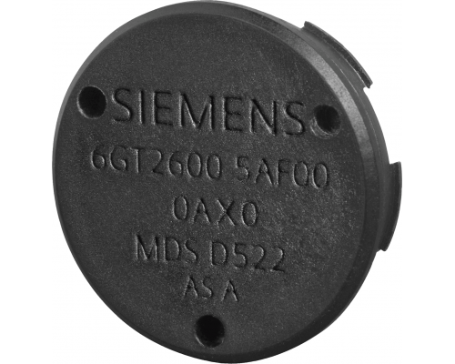 Siemens 6GT2600-5AF00-0AX0 Транспондер MDS D522, версия для RF200, для фиксации в металле, ISO 15693 Siemens 6GT2600-5AF00-0AX0 Транспондер MDS D522, версия для RF200, для фиксации в металле, ISO 15693