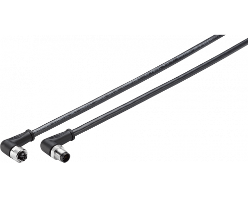 Siemens 6XV1801-6GN10 Кабель подключения питания, M12-90/M12-90, 10 м, 4 pin, L-кодировка Siemens 6XV1801-6GN10 Кабель подключения питания, M12-90/M12-90, 10 м, 4 pin, L-кодировка