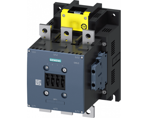 Siemens 3RT1065-6SP36 Силовой контактор, AC-3 265 А, 132 кВт/400 В, катушка 50/60 Гц, вход F-ПЛК 24 В DC Siemens 3RT1065-6SP36 Силовой контактор, AC-3 265 А, 132 кВт/400 В, катушка 50/60 Гц, вход F-ПЛК 24 В DC