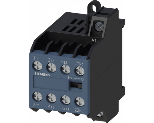 Siemens 3TG1001-0AL20-0AA0 Контактор Motor, 3 нормально открытых и 1 нормально замкнутый контакт, для переменного тока, 230 В, 45-450 Гц Siemens 3TG1001-0AL20-0AA0 Контактор Motor, 3 нормально открытых и 1 нормально замкнутый контакт, для переменного тока, 230 В, 45-450 Гц