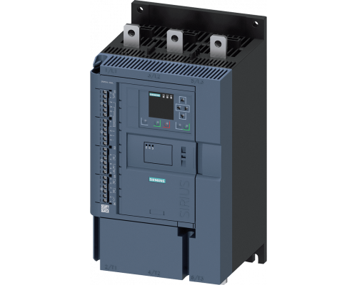 Siemens 3RW5548-6HA04 Устройство плавного пуска с током до 570 А (CLASS 10 E) и питанием 24 В AC/DC Siemens 3RW5548-6HA04 Устройство плавного пуска с током до 570 А (CLASS 10 E) и питанием 24 В AC/DC