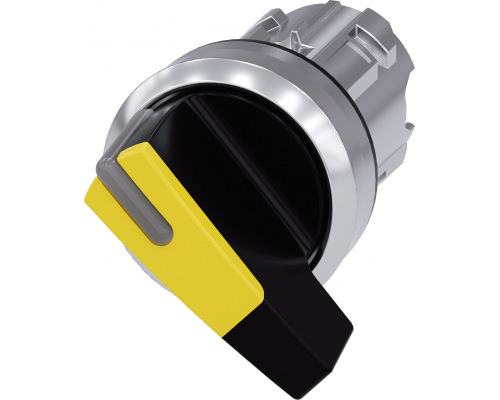 Siemens 3SU1052-2CC30-0AA0 Актуатор поворотного переключателя с подсветкой, 22мм, круглый, металл, черная рукоятка Siemens 3SU1052-2CC30-0AA0 Актуатор поворотного переключателя с подсветкой, 22мм, круглый, металл, черная рукоятка
