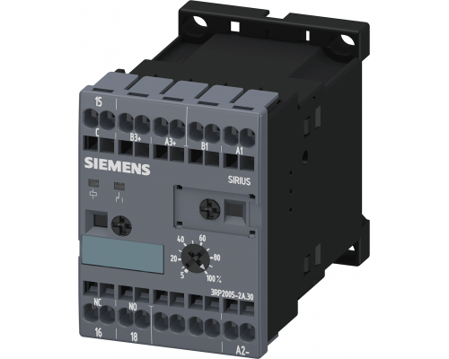 Siemens 3RP2005-2AP30 Мультифункциональное электронное реле времени, 8 функций, 24В, 200-240В, 0.05с - 100ч Siemens 3RP2005-2AP30 Мультифункциональное электронное реле времени, 8 функций, 24В, 200-240В, 0.05с - 100ч