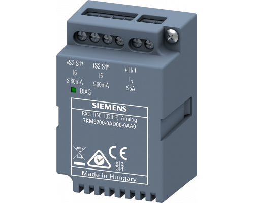 Siemens 7KM9200-0AD00-0AA0 Модуль расширения для измерения тока и дифференциального тока (7km PAC3200/4200) Siemens 7KM9200-0AD00-0AA0 Модуль расширения для измерения тока и дифференциального тока (7km PAC3200/4200)