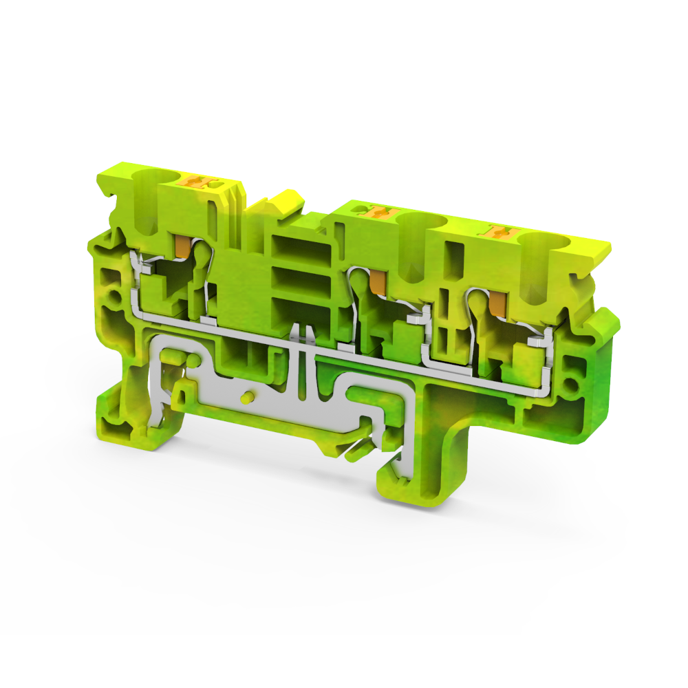 KEAZ Клемма заземляющая push-in OptiClip CPG-4-TRIPLET-PE-I-(0,2-4)-PEN KEAZ Клемма заземляющая push-in OptiClip CPG-4-TRIPLET-PE-I-(0,2-4)-PEN