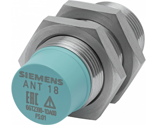 Siemens 6GT2398-1DA10 Антенна Simatic rf200/rf300 из нержавеющей стали, IP65, M18x1, 40 мм, кабель 3 м Siemens 6GT2398-1DA10 Антенна Simatic rf200/rf300 из нержавеющей стали, IP65, M18x1, 40 мм, кабель 3 м