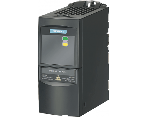 Siemens 6SE6440-2UD21-1AA1 Преобразователь частоты, мощность 1.1 кВт, перегрузка 150% / 200%, IP20, температура окружающей среды Siemens 6SE6440-2UD21-1AA1 Преобразователь частоты, мощность 1.1 кВт, перегрузка 150% / 200%, IP20, температура окружающей среды