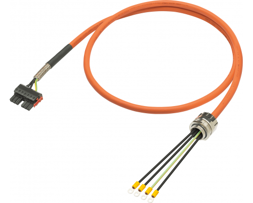 Siemens 6FX8002-5CP26-1AC5 Силовой кабель предварительно собранный 4x4 с винтовой железой M32 для Siemens Sinamics S120 Siemens 6FX8002-5CP26-1AC5 Силовой кабель предварительно собранный 4x4 с винтовой железой M32 для Siemens Sinamics S120