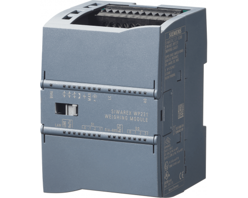 Siemens 7MH4960-2AA01 Весовой модуль Siwarex WP231 для S7-1200 с RS485 и Ethernet-интерфейсом Siemens 7MH4960-2AA01 Весовой модуль Siwarex WP231 для S7-1200 с RS485 и Ethernet-интерфейсом