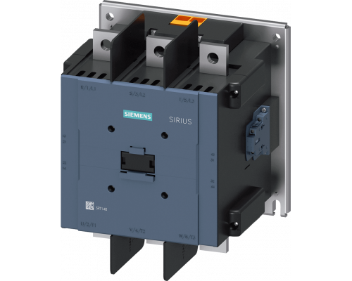 Siemens 3RT1482-6AP36 Силовой контактор, ac-1, 1050 А, трехполюсный, 200–240 В ac/200–220 В dc, привод электронный Siemens 3RT1482-6AP36 Силовой контактор, ac-1, 1050 А, трехполюсный, 200–240 В ac/200–220 В dc, привод электронный
