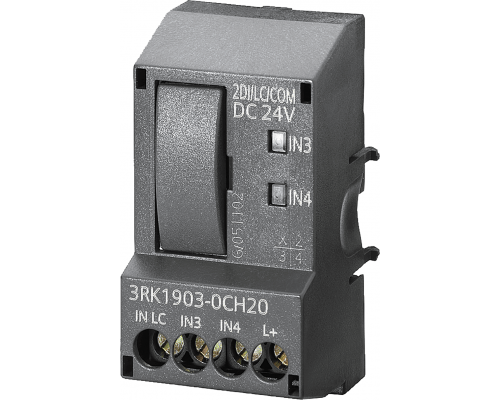 Siemens 3RK1903-0CH10 Модуль дискретных входов Simatic DP ET 200S 2DI для управления контактором Siemens 3RK1903-0CH10 Модуль дискретных входов Simatic DP ET 200S 2DI для управления контактором