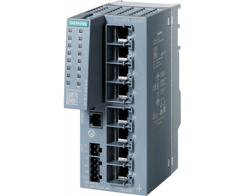 Siemens 6GK5208-0BA00-2FC2 Управляемый коммутатор Scalance xc208 eec, 8x RJ45, резервированное питание 24В, диапазон -40°C до +70°C Siemens 6GK5208-0BA00-2FC2 Управляемый коммутатор Scalance xc208 eec, 8x RJ45, резервированное питание 24В, диапазон -40°C до +70°C