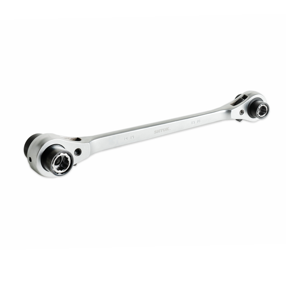 KEAZ Ключ накидной трещоточный 8x10x12x13x14x17x19x21 мм реверсивный, SHTOK. 23712 KEAZ Ключ накидной трещоточный 8x10x12x13x14x17x19x21 мм реверсивный, SHTOK. 23712