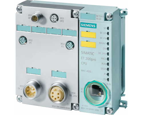 Siemens 6ES7154-8FB01-0AB0 Программируемый логический контроллер Simatic DP IM 154-8F PN/DP PLC для ET200PRO Siemens 6ES7154-8FB01-0AB0 Программируемый логический контроллер Simatic DP IM 154-8F PN/DP PLC для ET200PRO