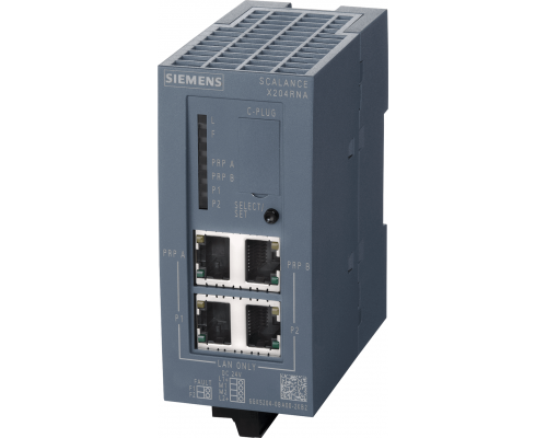 Siemens 6GK5204-0BA00-2KB2 Управляемый коммутатор для промышленности с поддержкой резервирования сетей PRP Siemens 6GK5204-0BA00-2KB2 Управляемый коммутатор для промышленности с поддержкой резервирования сетей PRP