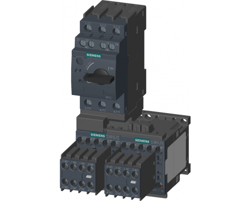 Siemens 3RA2215-1AA16-5BB4 Беспредохранительная реверсивная фидерная сборка, AC 400V, типоразмер S00, 1.1 - 1.6A Siemens 3RA2215-1AA16-5BB4 Беспредохранительная реверсивная фидерная сборка, AC 400V, типоразмер S00, 1.1 - 1.6A