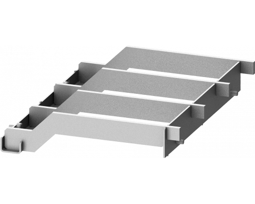 Siemens 8PQ4000-1BA23 Стойка периферийных шинопроводов Sivacon s4, ступенчатая, нижняя Siemens 8PQ4000-1BA23 Стойка периферийных шинопроводов Sivacon s4, ступенчатая, нижняя