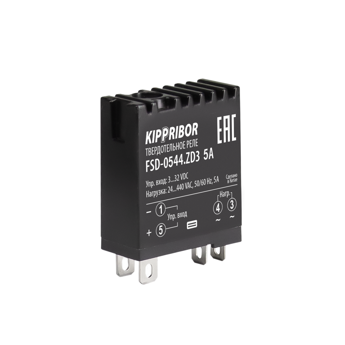 FSD-0544.ZD3 Реле твердотельное 1-ф, тип FSD, 5А FSD-0544.ZD3 Реле твердотельное 1-ф, тип FSD, 5А