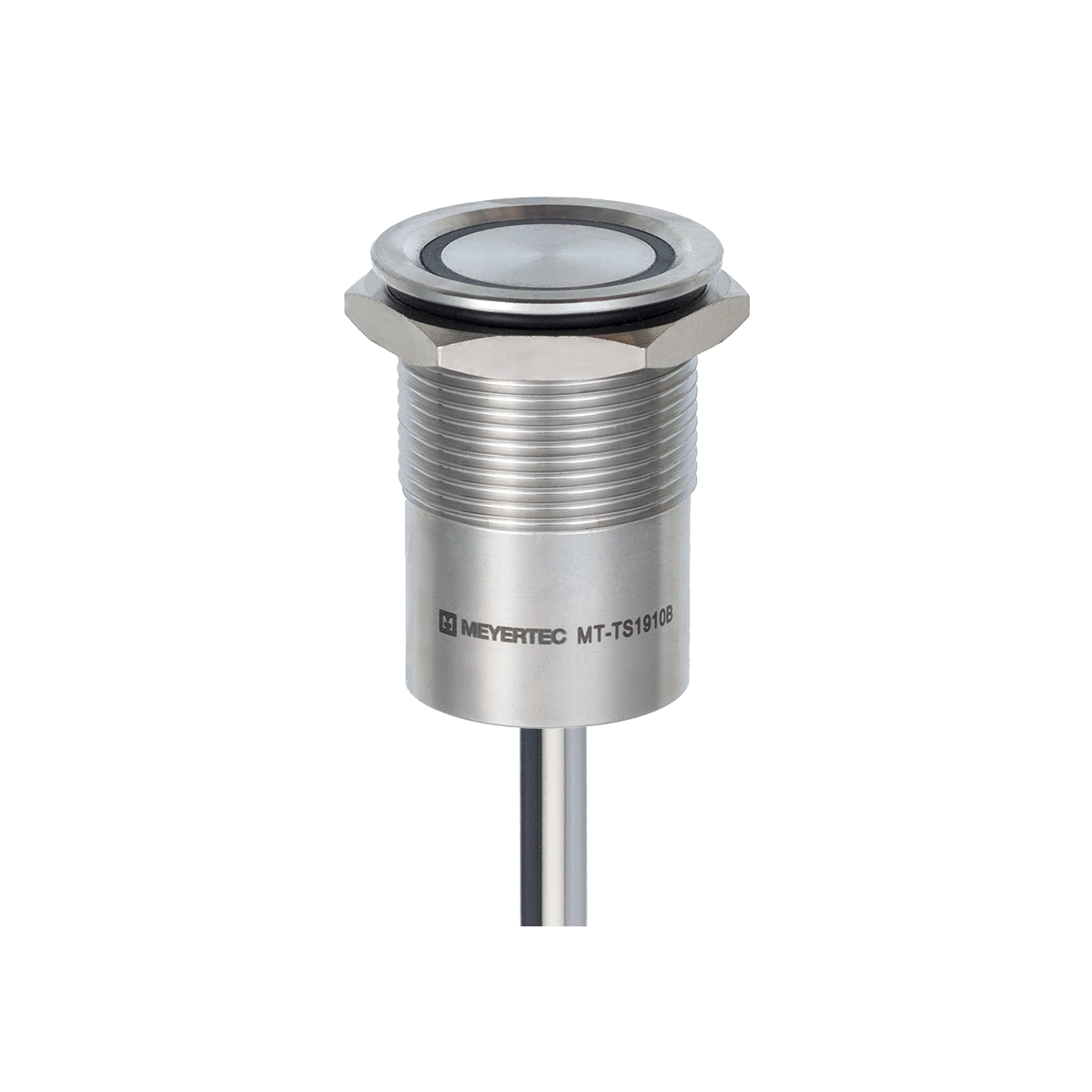 MT-TS1910B Кнопка сенсорная без подсветки, Ø19 мм, NO, возврат, NPN, IP68 MT-TS1910B Кнопка сенсорная без подсветки, Ø19 мм, NO, возврат, NPN, IP68