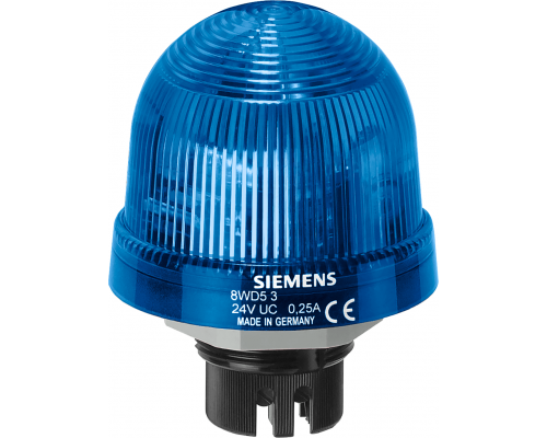 Siemens 8WD5340-0CF Встроенный светильник-фонарик, 115V, синий Siemens 8WD5340-0CF Встроенный светильник-фонарик, 115V, синий