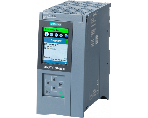 Siemens 6ES7515-2RN03-0AB0 Центральный процессор Simatic S7-1500R, CPU 1515R-2 PN, память 1 Мб и 4.5 Мб Siemens 6ES7515-2RN03-0AB0 Центральный процессор Simatic S7-1500R, CPU 1515R-2 PN, память 1 Мб и 4.5 Мб
