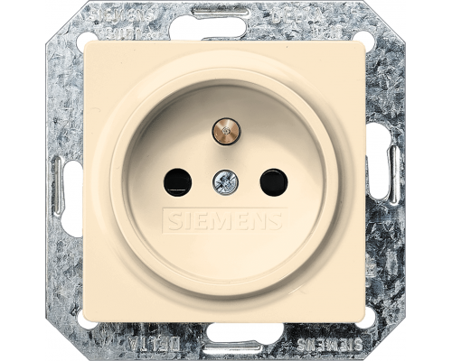 Siemens 5UB1908 Электрическая розетка белого цвета, тип Schuko, 10A DC/16A AC, 250В Siemens 5UB1908 Электрическая розетка белого цвета, тип Schuko, 10A DC/16A AC, 250В