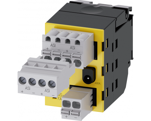 Siemens 3SU1400-1EC10-2AA0 Модуль As-interface, 2 входа безопасности, 1 выход, чёрный/жёлтый Siemens 3SU1400-1EC10-2AA0 Модуль As-interface, 2 входа безопасности, 1 выход, чёрный/жёлтый