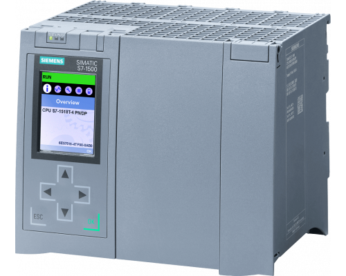 Siemens 6ES7518-4TP00-0AB0 Центральный процессор Simatic S7-1500T CPU 1518T-4 PN/DP с 9 Мб памяти для программы и 60 Мб для данных Siemens 6ES7518-4TP00-0AB0 Центральный процессор Simatic S7-1500T CPU 1518T-4 PN/DP с 9 Мб памяти для программы и 60 Мб для данных
