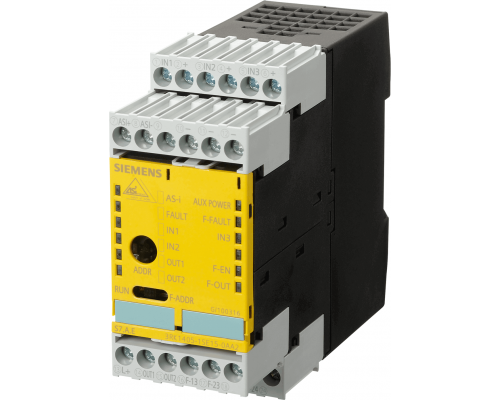 Siemens 3RK1405-1SE15-0AA2 Модуль AS-Interface Safe Slimline S45F 1F-RO/3DI/2DO с винтовыми клеммами Siemens 3RK1405-1SE15-0AA2 Модуль AS-Interface Safe Slimline S45F 1F-RO/3DI/2DO с винтовыми клеммами