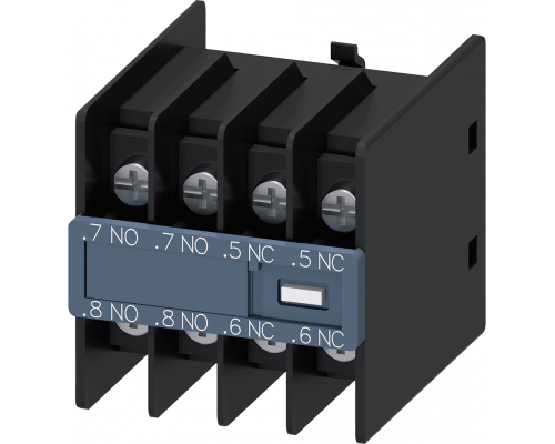 Siemens 3RH2911-4FC22 Модуль блок-контактов 22u, 2но+2нз: 1но, 1но, 1нз, 1нз, d. вспом. контакторов Siemens 3RH2911-4FC22 Модуль блок-контактов 22u, 2но+2нз: 1но, 1но, 1нз, 1нз, d. вспом. контакторов